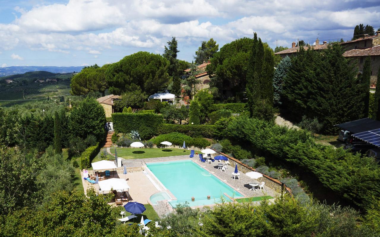 Hotel Villa San Giorgio Poggibonsi Exterior foto